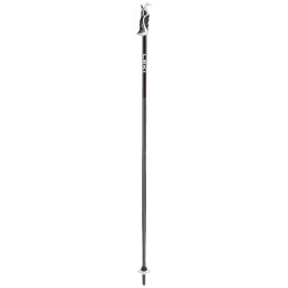 Skistöcke Leki Bold Lite S rot/schwarz dark anthracite-black-bright red