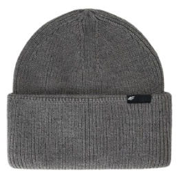 Mütze 4F Cap U652 grau MIDDLE GREY MELANGE