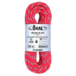 Kletterseil Beal Rando GD 8 mm (48 m) rosa pink