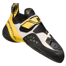 Kletterschuhe La Sportiva Solution weiß/schwarz White/Yellow