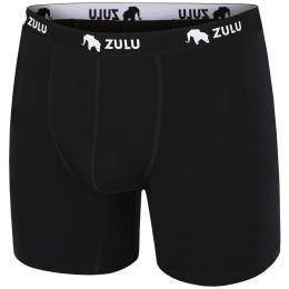 Herren-Boxershorts Zulu Merino 160 6in schwarz black