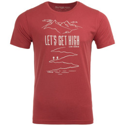 Herren-T-Shirt Alpine Pro Loper orange