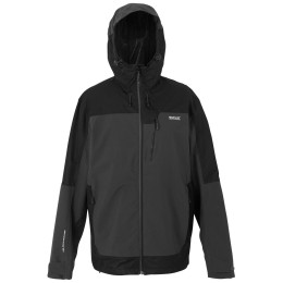 Herrenjacke Regatta Highton Stretch Jacket IV grau Ash/Black