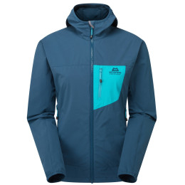 Damenjacke Mountain Equipment Echo Hooded Jacket Women's blau Majolica Blue/Topaz