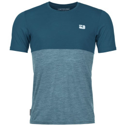 Herren-Funktionsshirt Ortovox 150 Cool Logo Ts M blau petrol blue