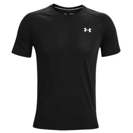 Herren-T-Shirt Under Armour Streaker SS schwarz Black / Black / Reflective