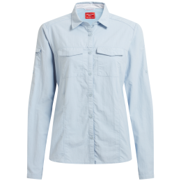 Damenhemd Craghoppers NosiLife Adventure Long Sleeved Shirt III hellblau Nimbus Blue