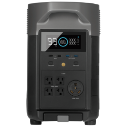 Aufladestation EcoFlow DELTA Pro schwarz black