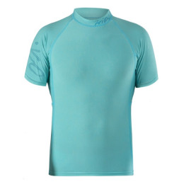 Herren-Funktionsshirt Hiko Shade Dew S/S türkis Tyrkysová