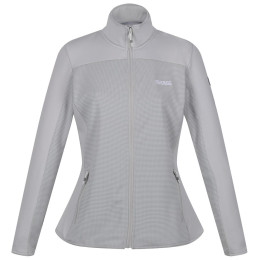 Damen-Sweatshirt Regatta Highton FZ III hellgrau Cyberspace