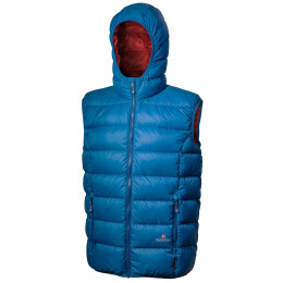 Herrenweste Warmpeace Alamo blau Petrol/MarsRed