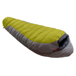 Daunenschlafsack Warmpeace Viking 1200 195 cm (2020) grün/grau Grey/Black/Hay/Steel