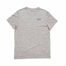 Herren-T-Shirt Devold Classic "Script" Tee Man grau GREY MELANGE