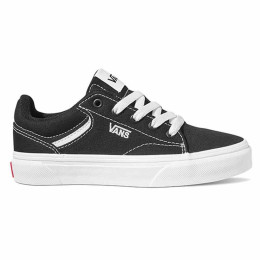 Kinderschuhe Vans Seldan schwarz/weiß (Canvas) Black/White