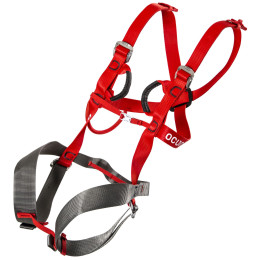 Kinder Ganzkörpergurt Ocún Mojo rot/grau Red/Grey