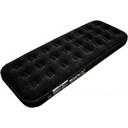 Aufblasbare Matratze Regatta Flock Airbed Sgl schwarz Black