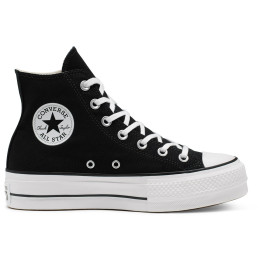Damenschuhe Converse Chuck Taylor All Star Lift Mid schwarz BLACK