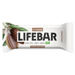 Riegel Lifefood Lifebar tyčinka čokoládová RAW BIO 40 g