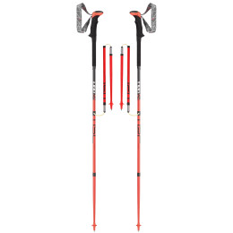Trekkingstöcke Leki Micro Stick Carbon schwarz Blackwhite