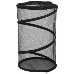 Wäschekorb Bo-Camp Laundry bag Pop-Up Mesh schwarz Black