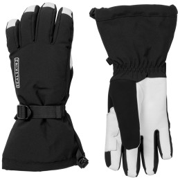 Damen Ski-Handschuhe SealSkinz Fransham weiß/schwarz Black