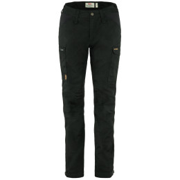 Damenhose Fjällräven Kaipak Trousers Curved W schwarz black