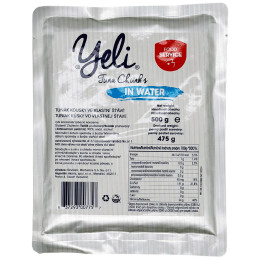 Essen für Unterwegs Yeli Thunfischstücke im eigenen Saft (500 g)