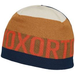 Mütze Ortovox Patchwork Beanie dunkelblau Deep Ocean