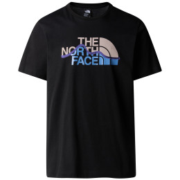 Herren-T-Shirt The North Face M S/S Mountain Line Tee schwarz Tnf Black