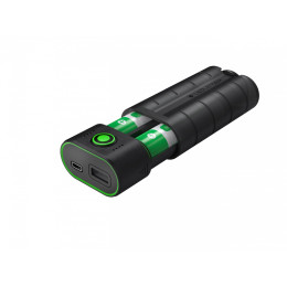 Powerbank Ledlenser Flex 7 + akumulátor 2x18650 schwarz black