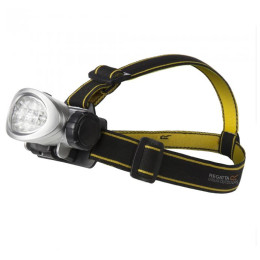 Stirnlampe Regatta 10 LED Headtorch schwarz Black/Sealgr
