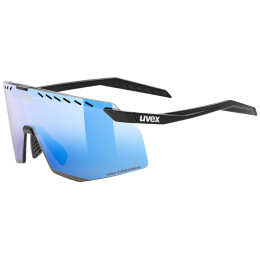 Sonnenbrille Uvex Pace Stage Cv schwarz/blau Black Matt /Mir. Blue