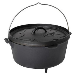 Kessel Bo-Camp Dutch Oven 9QT schwarz Black