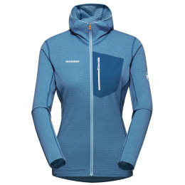 Damen Funktions-Sweatshirt Mammut Aenergy Light ML Hooded Jacket Women 2023 hellblau Cool Blue-Deep Ice