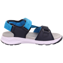 Kindersandalen Superfit Criss Cross Blue blau BLAU