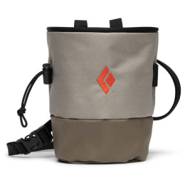 Kreidebeutel Black Diamond Mojo Zip Chalk Bag M/L hellgrau Moonstone (2018)
