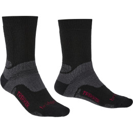 Herrensocken Bridgedale Hike MW MP Boot schwarz Black