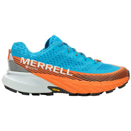 Herren Laufschuhe Merrell Agility Peak 5 Gtx blau/orange tahoe/highrise
