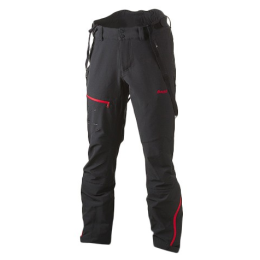 Herrenhose Bergans Osatind Pants schwarz/rot Black/BrRed