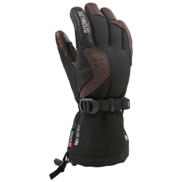 Herren-Skihandschuhe SnowLife Capricorn DT Eco Glove schwarz/braun black/brown