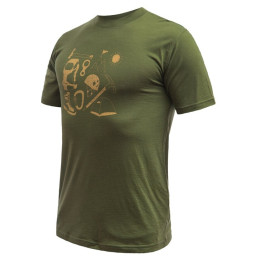 Herren-Funktionsshirt Sensor Merino Active Hiking