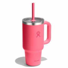Thermotasse Hydro Flask 32 Oz Travel Tumbler Clear Lid