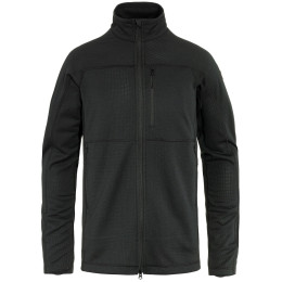 Herren-Sweatshirt Fjällräven Abisko Lite Fleece Jacket M schwarz Black