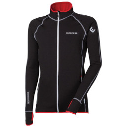 Herren-Sweatshirt Progress TS Torez II 17BA schwarz Black/Red/White
