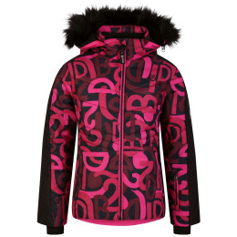 Kinderjacke Dare 2b Ding Jacket rosa Pure Pink Graffiti/Black