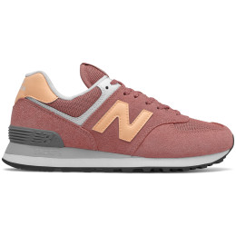 Damenschuhe New Balance WL574HD2 rosa Burgundy