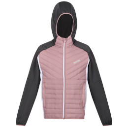 Kinderjacke Regatta Kielder Hybrid VI schwarz/rosa DuskyRs/SlGy