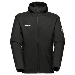 Herrenjacke Mammut Rime Light IN Hybrid Hooded Jacket Men schwarz black 0001