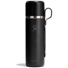 Thermokanne Hydro Flask 28 oz Hot Flask & Cup schwarz black