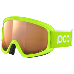 Kinder Skibrille POC POCito Opsin gelb Fluorescent Yellow/Green/Partly Sunny Light Orange